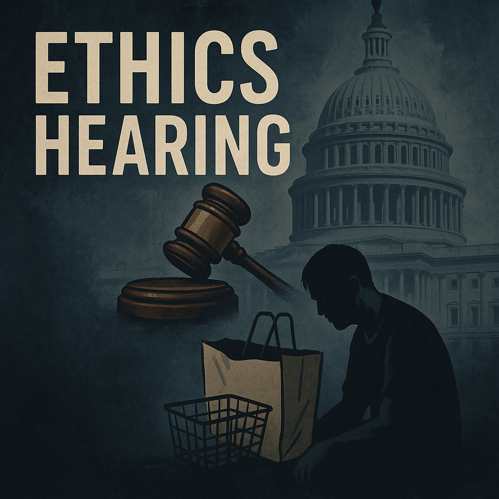 A Nation Cannot Be Judged by Ethics Hearings When Congress Itself Endangers the Public