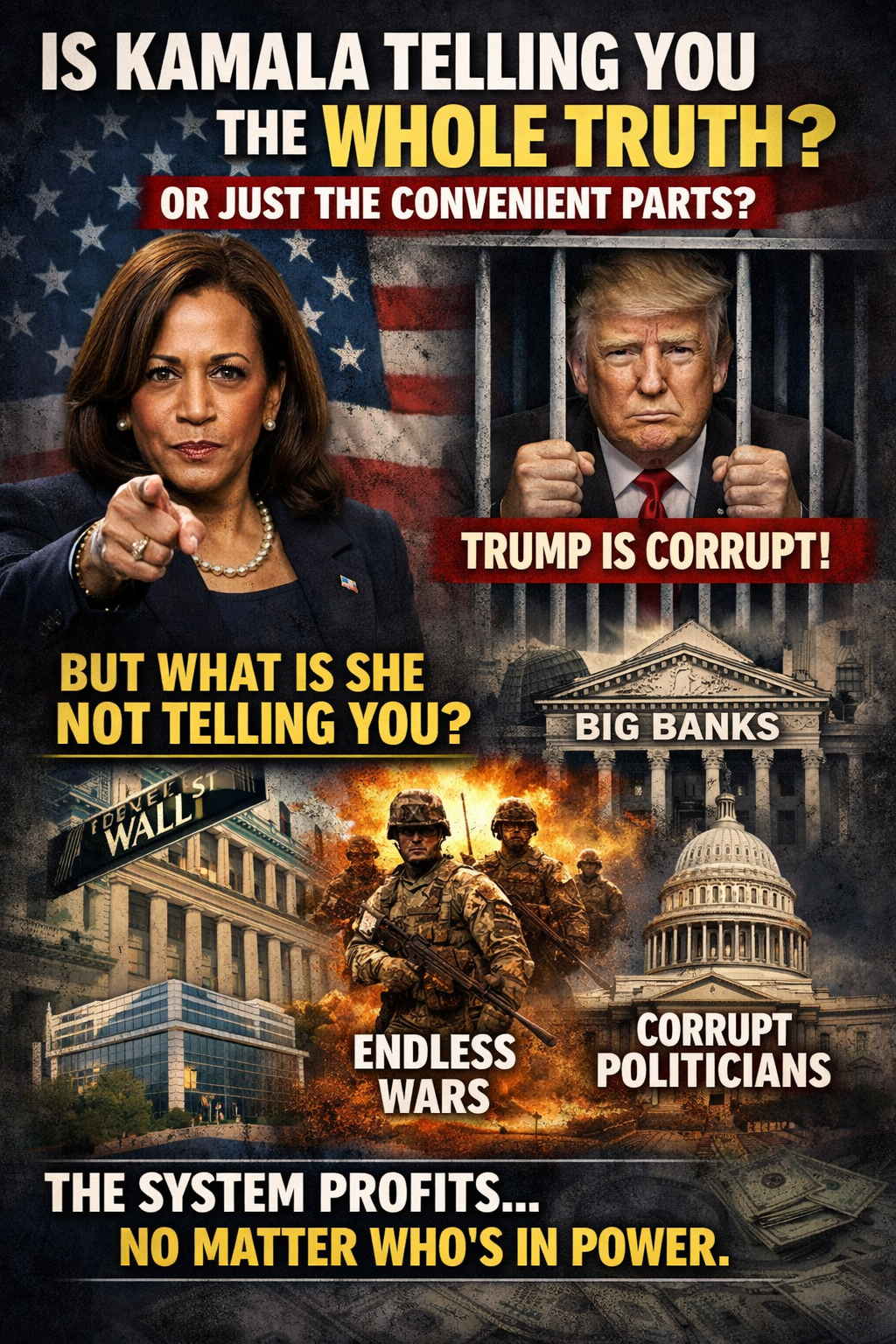 Is Kamala Telling You the Whole Truth? Or Just the Convenient Parts?