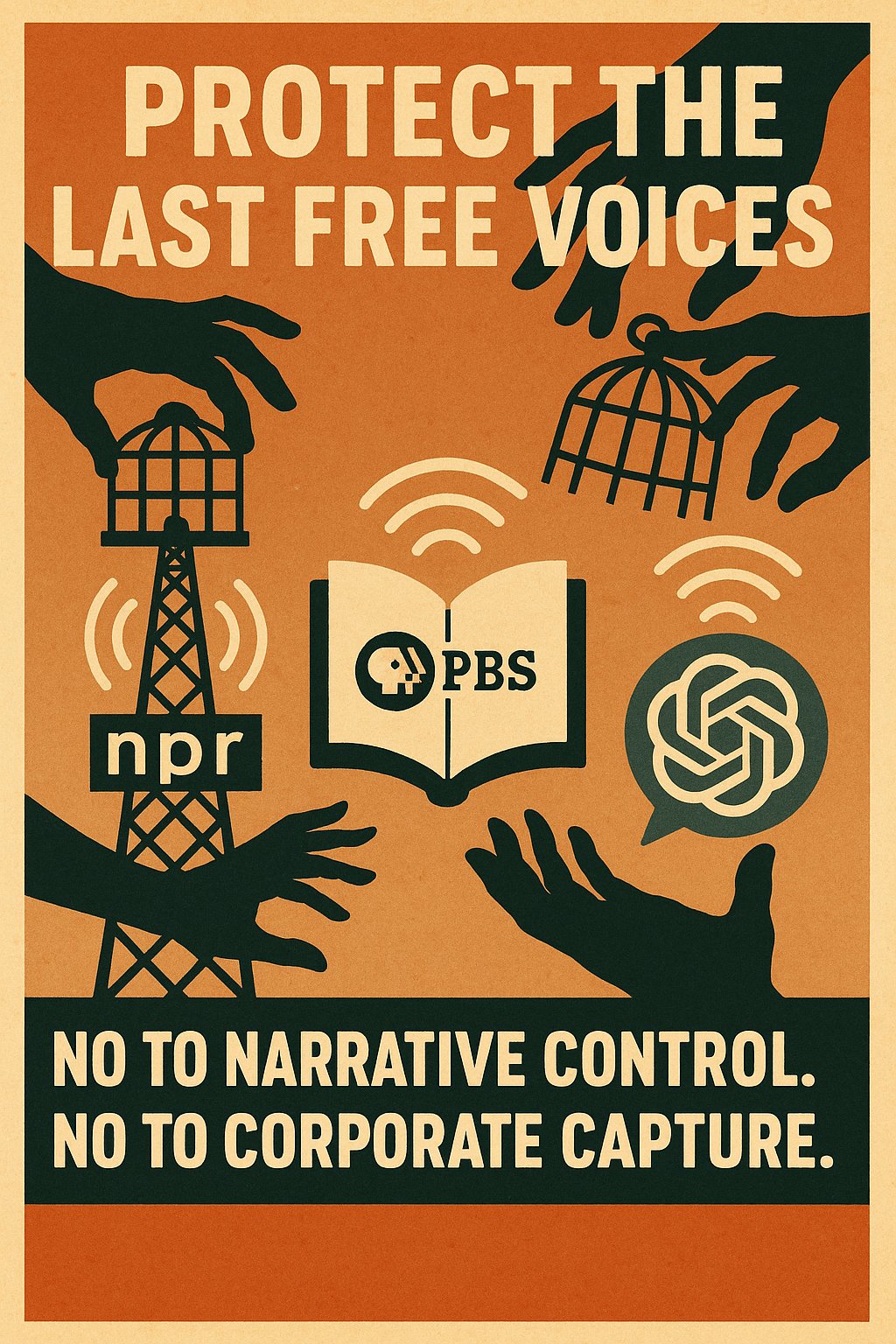 Public Intelligence, Not Controlled Narratives: Protecting ChatGPT, NPR, and the Freedom to Learn