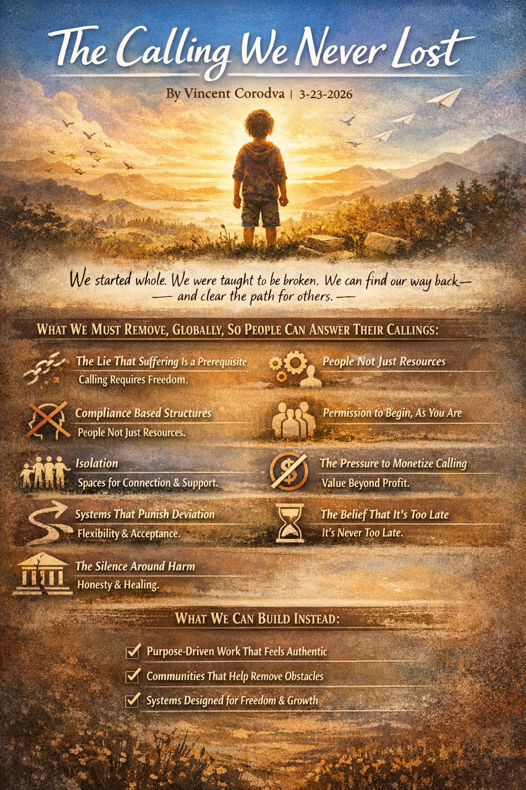 The Calling We Never Lost