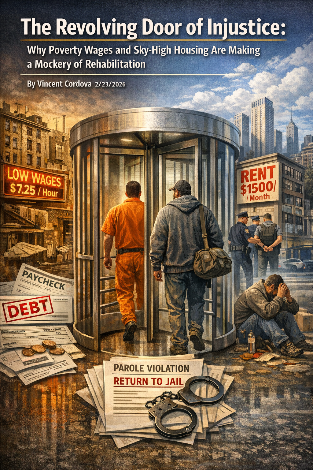 The Revolving Door of Injustice: Why Poverty Wages and Sky-High Housing Are Making a Mockery of Rehabilitation
