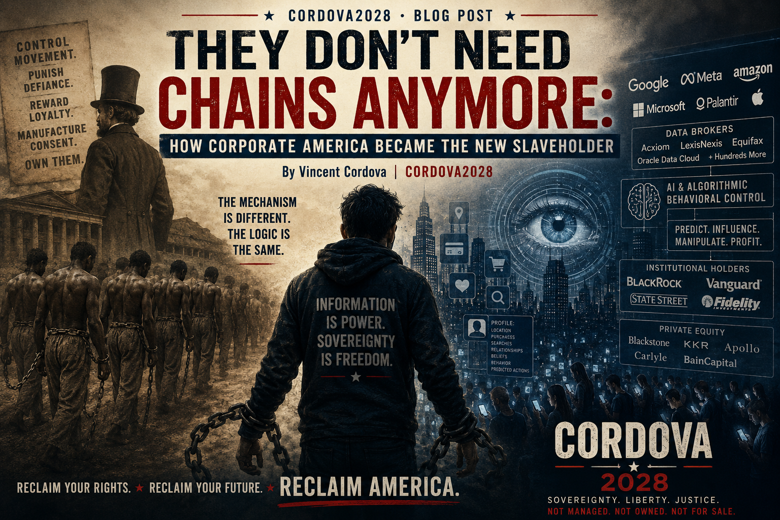 They Don’t Need Chains Anymore: How Corporate America Became the New Slaveholder