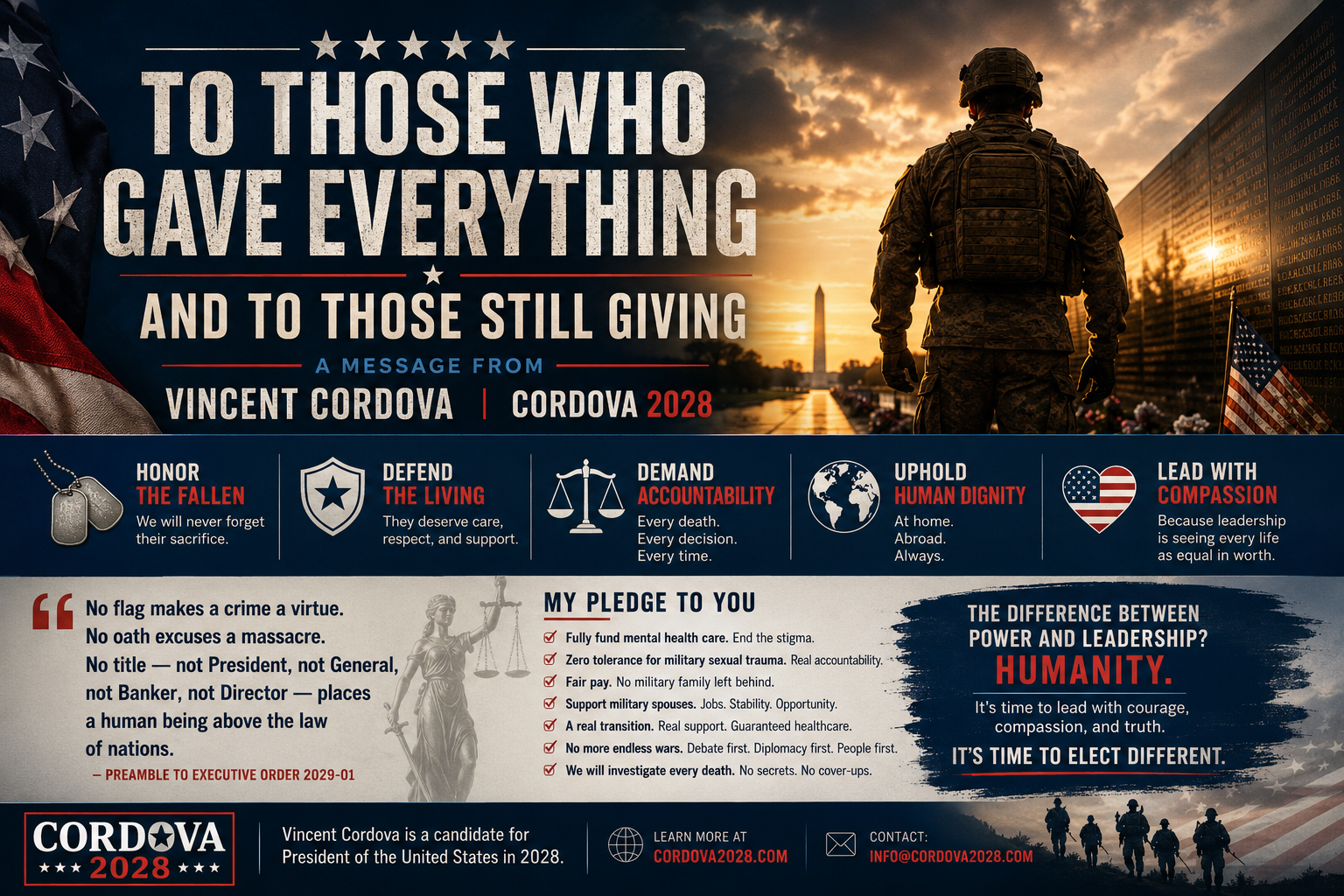 To Those Who Gave Everything - And To Those Still Giving