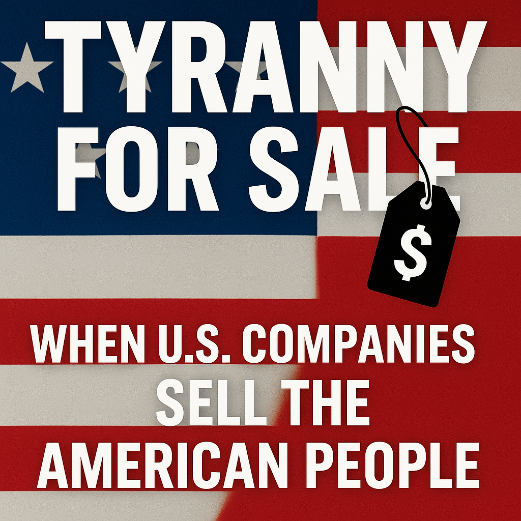 Tyranny in Disguise: When U.S. Companies and Government Sell Us to Foreign Powers